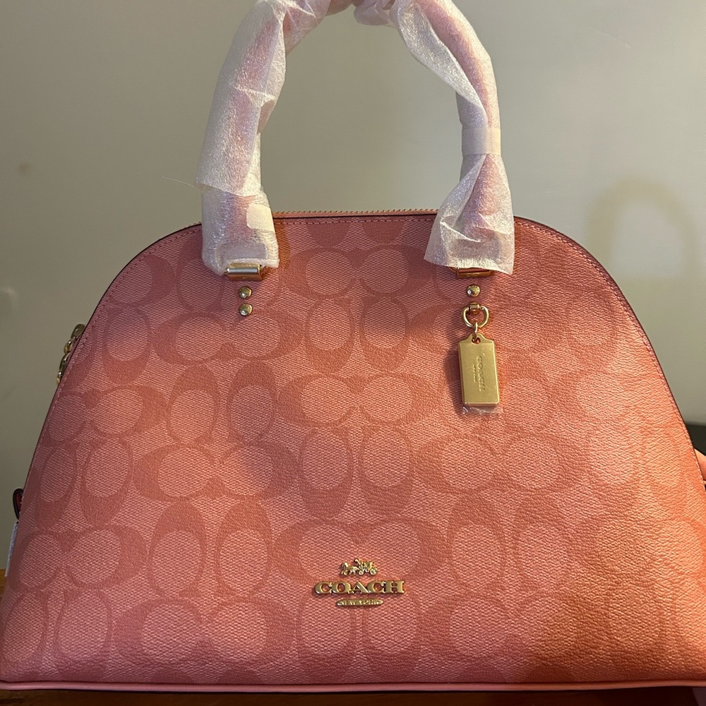 PINK COACH PURSE